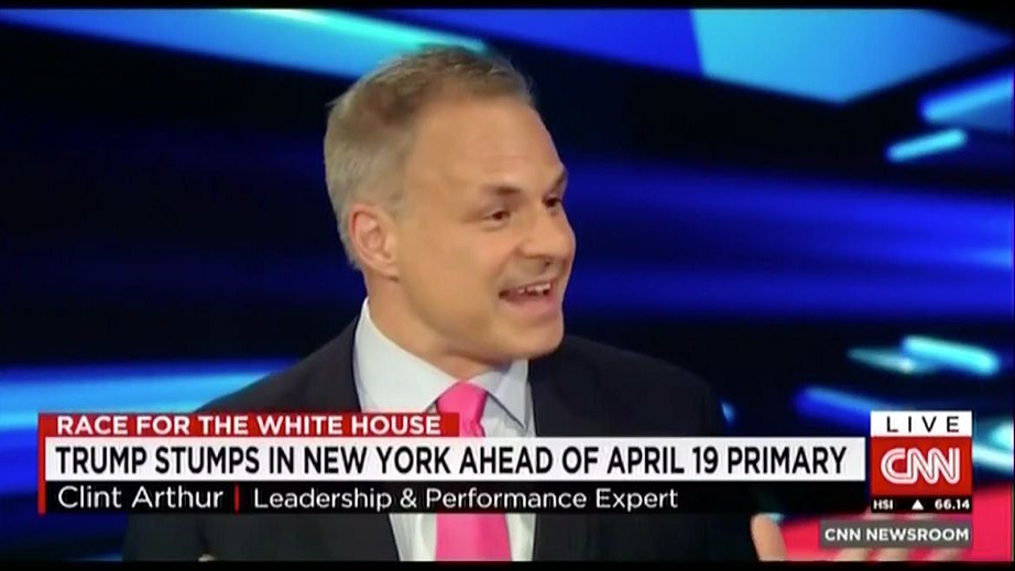 Clint Arthur on CNN International